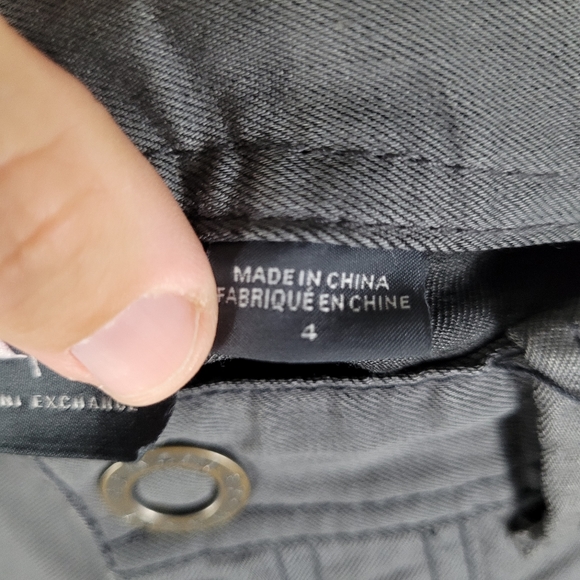 ARMANI EXCHANGE | skinny moto style pants - Picture 9 of 10